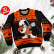 Oklahoma State Cowboys Snoopy Dabbing Holiday Party Ugly Christmas Sweater