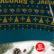 Jacksonville Jaguars Santa Claus In The Moon Ugly Christmas Sweater