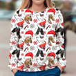 English Cocker Spaniel Dog Ugly Christmas Sweater