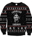 Legalize Shemp The Three Stooges Ugly Christmas Sweater