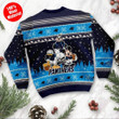 Carolina Panthers Disney Donald Duck Mickey Mouse Goofy Personalized Ugly Christmas Sweater