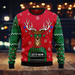 Let It Glow Christmas Ugly Christmas Sweater