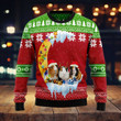 Guinea Pig Love Moon Ugly Christmas Sweater