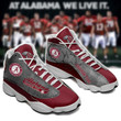 Alabama Crimson Tide Football Team Ncaaf Sneaker Shoes