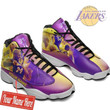 Personalized Kobe Bryant 24 Los Angeles Lakers Nba Team Sneaker Shoes