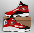 San Francisco 49Ers Nfl Football Team Sneaker Shoes
