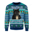 I Hate People Cat Ugly Christmas Sweater, Perfect Holiday Gift