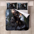 The Witcher #3 Duvet Cover Quilt Cover Pillowcase Bedding Set Bed Linen Home Bedroom Decor