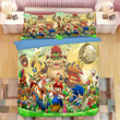 Super Smash Bros. Ultimate Mario #7 Duvet Cover Quilt Cover Pillowcase Bedding Set Bed Linen Home Bedroom Decor