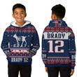 Pemagear Tom Brady New England Patriots Goat Kid 3D All Over Print Hoodie, Zip-Up Hoodie