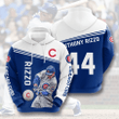 Pemagear Anthony Rizzo Chicago Cubs 3D All Over Print Hoodie, Zip-Up Hoodie