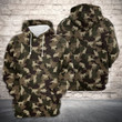 Pemagear Amazing Camouflage Cats 3D All Over Print Hoodie, Zip-Up Hoodie