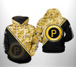 Pemagear Pittsburgh Pirates MLB Camo Team 3D All Over Print Hoodie, Zip-Up Hoodie
