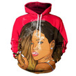 Pemagear Rihanna V2 3D All Over Print Hoodie, Zip-Up Hoodie