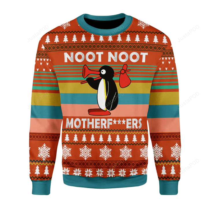 Noot Noot Motherf*Kers Ugly Christmas Sweater