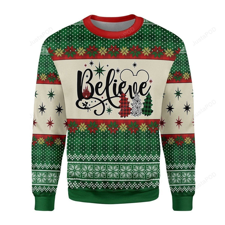 Believe Ugly Christmas Sweater