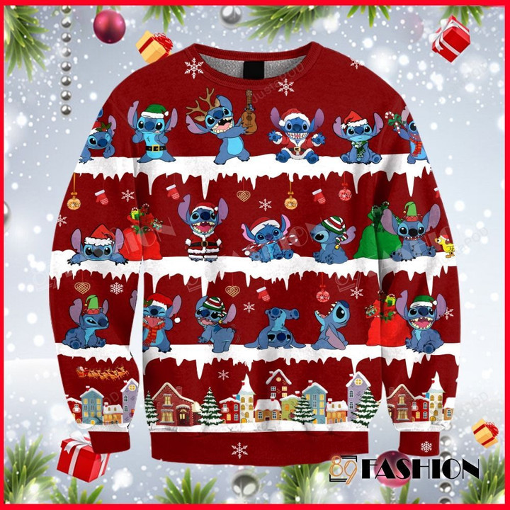 Stitch Christmas Ugly Christmas Sweater