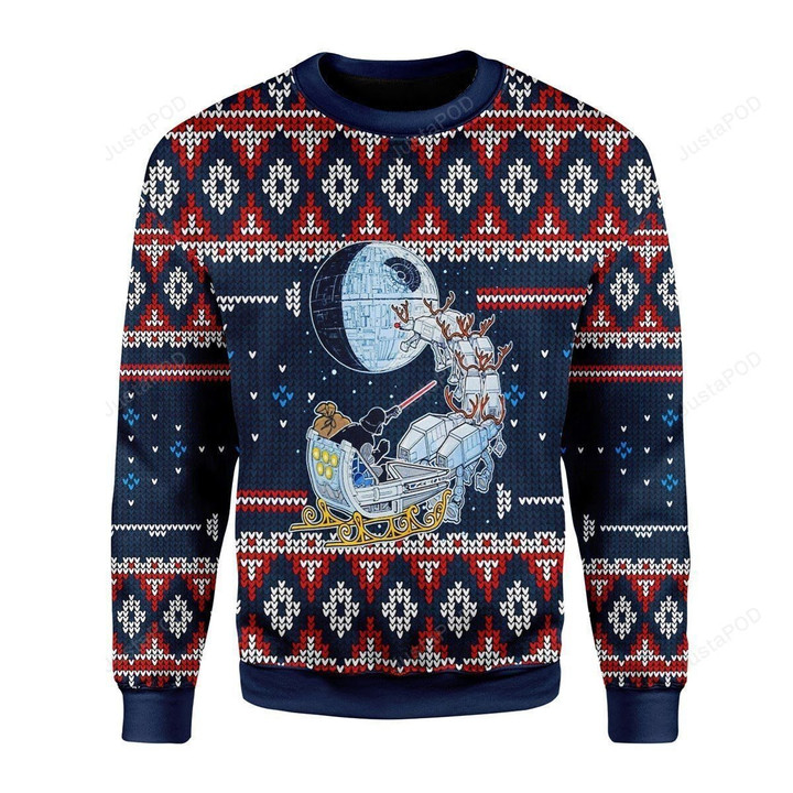 Darth Satnta Ugly Christmas Sweater