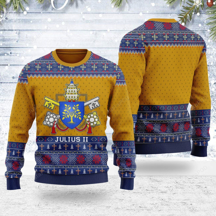Pope Julius Ii Ugly Christmas Sweater