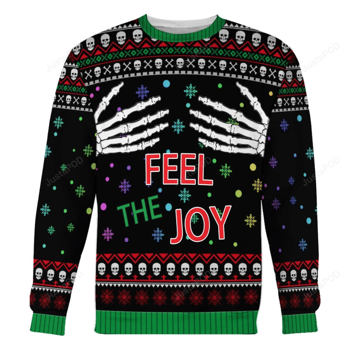 Feel The Joy Ugly Christmas Sweater
