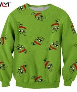 Pepe Frog Ugly Christmas Sweater
