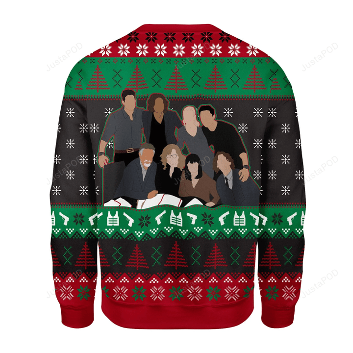 Merry Christmas Gearhomies Criminal Minds Ugly Christmas Sweater