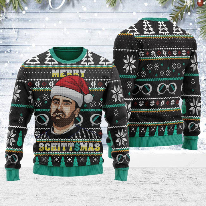 Merry Schittmas Ugly Christmas Sweater
