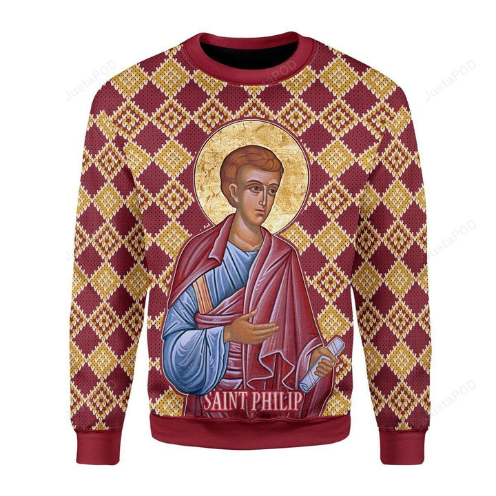 Philip The Apostle Ugly Christmas Sweater