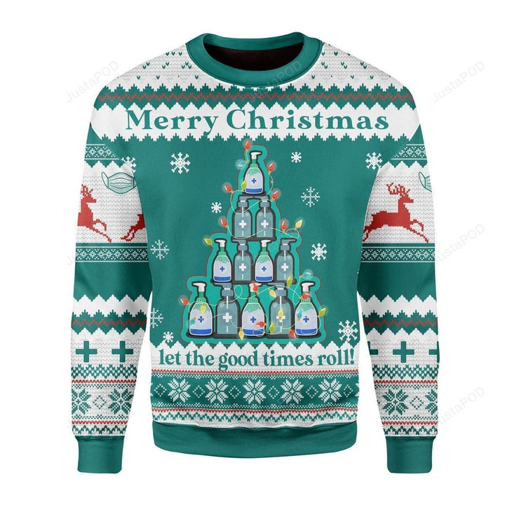 Let The Good Times Roll Ugly Christmas Sweater