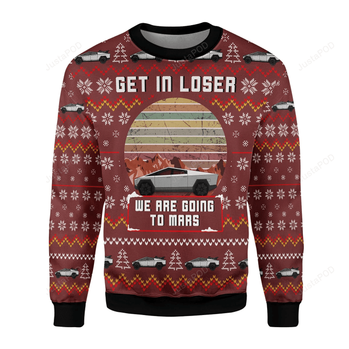 We Are Going To Mars Ugly Christmas Sweater