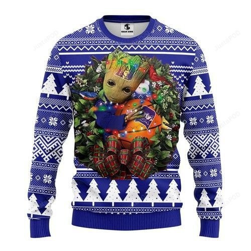 Ncaa Duke Blue Devils Grinch Hug Ugly Christmas Sweater