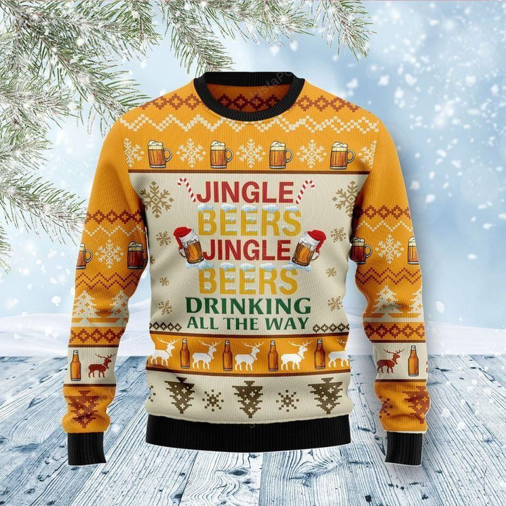 Jingel Beer Ugly Christmas Sweater