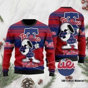 Philadelphia Phillies Ugly Christmas Sweater