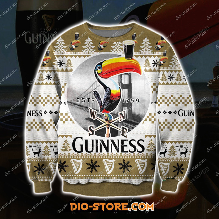 Guinness Beer 1759 Ugly Christmas Sweater