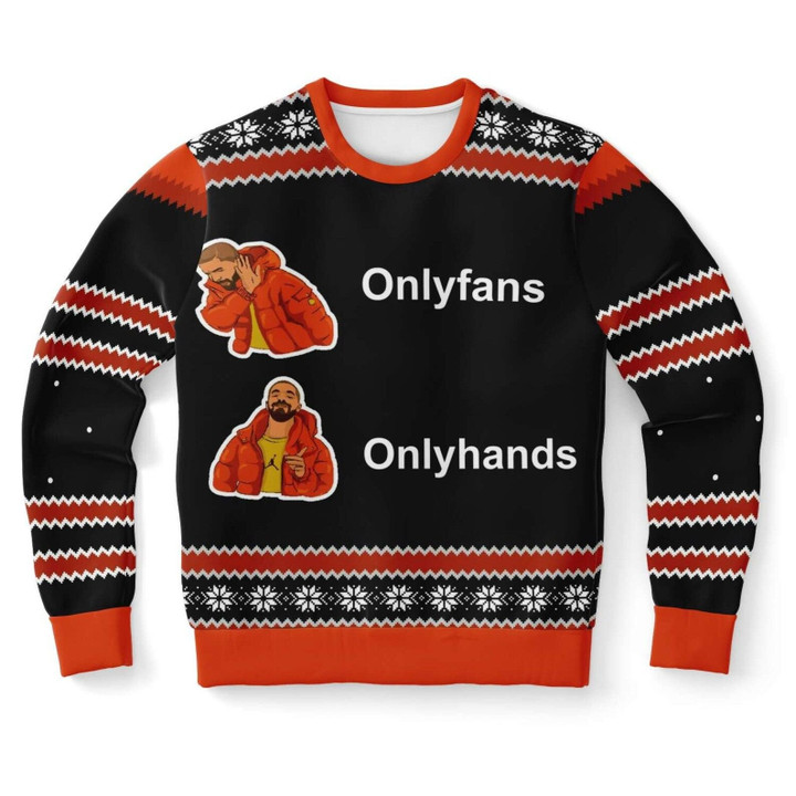 Onlyfans-Onlyhands Ugly Christmas Sweater