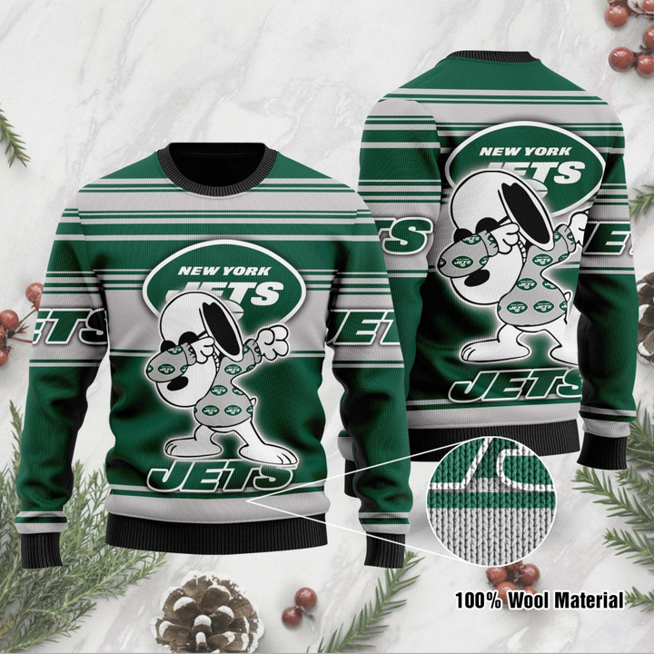 New York Jets D Full Printed Sweater Shirt For Football Fan Nfl Jersey Ugly Christmas Sweater