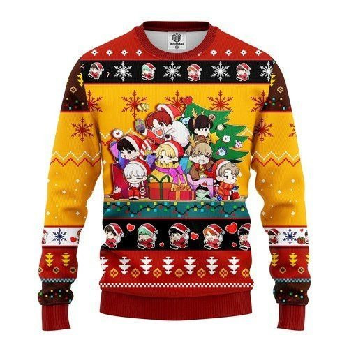 Bts Cute Ugly Christmas Sweater