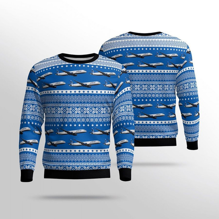 Jetblue Airway Ugly Christmas Sweater
