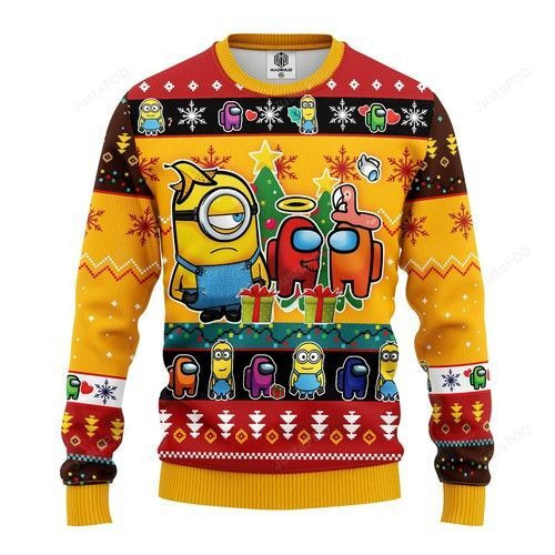 Minion Among Us Funny Ugly Christmas Sweater