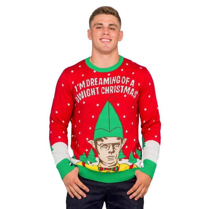 I'M Dreaming Of A Dwight Christmas Ugly Christmas Sweater