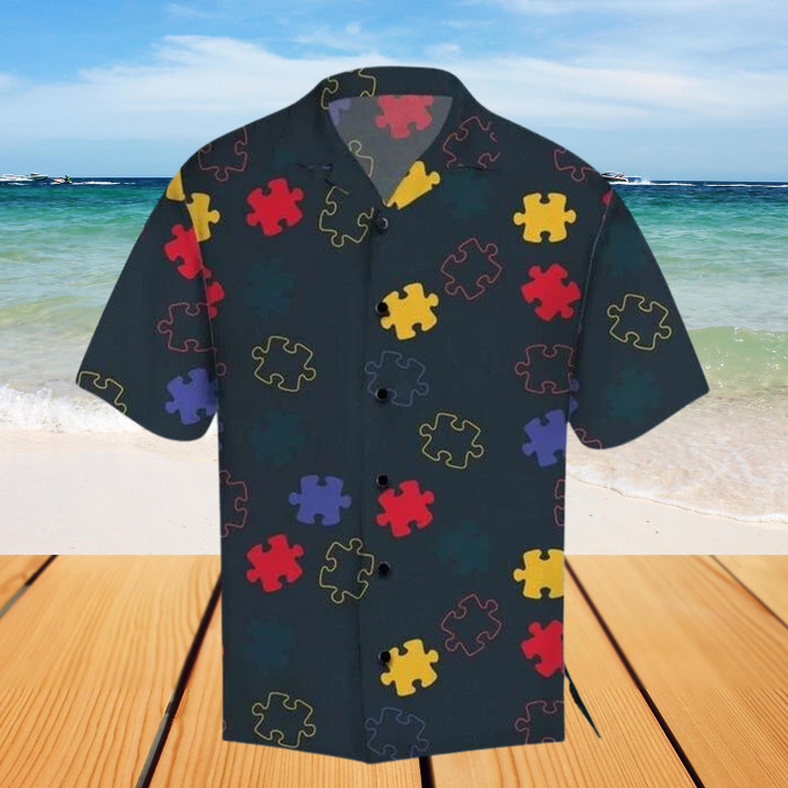Amazing Autism Hawaiian Hawaiian Shirt