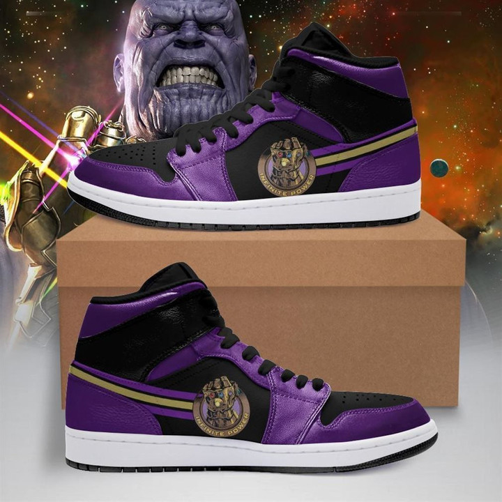 Thanos Marvel Air Jordan Shoes Sport V394 Sneakers