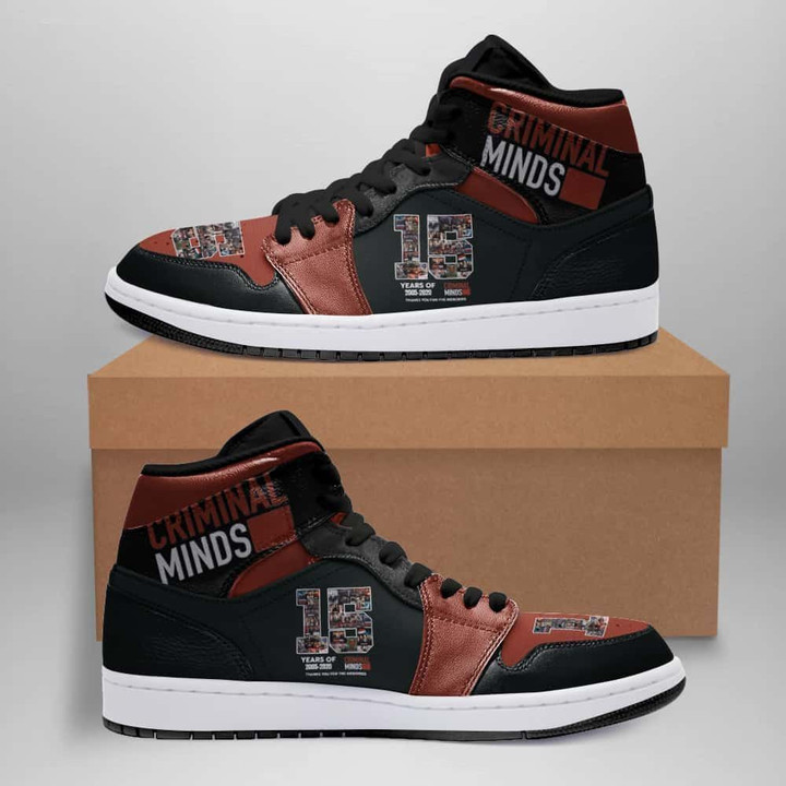 Criminal Minds 15 Years Air Jordan Shoes Sport Sneakers