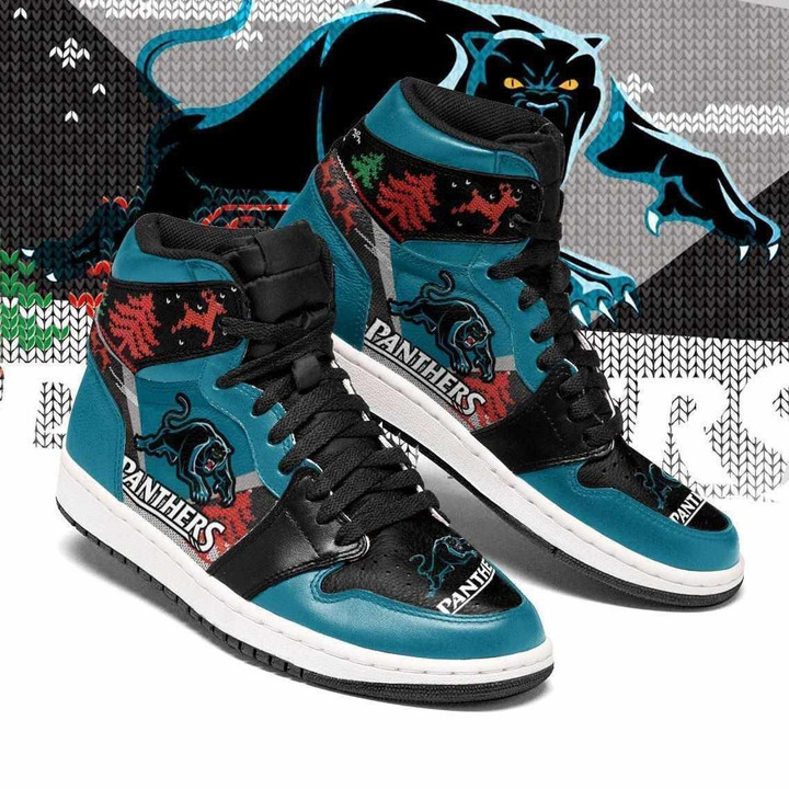 Penrith Panthers Nrl Football Christmas Air Jordan Shoes Sport Sneakers
