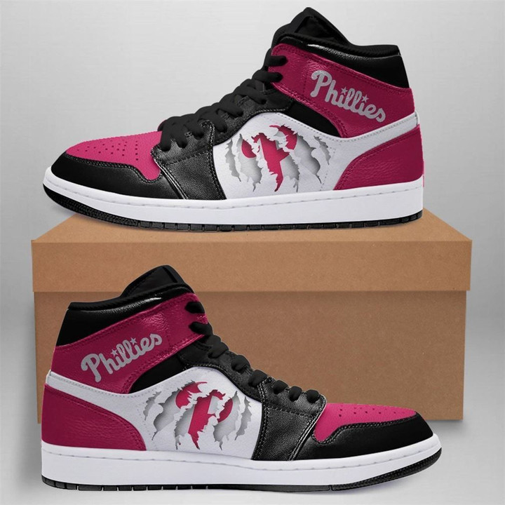 Philadelphia Phillies Mlb Air Jordan Outdoor Shoes Sport Sneakers