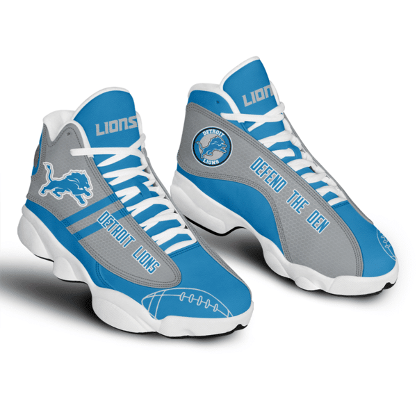 Detroit Lions Nfl Football Sneaker Shoes