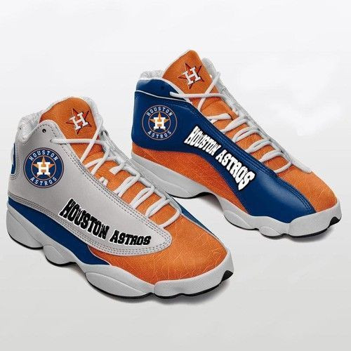 Houston Astros Mlb Football Team Sneaker Shoes