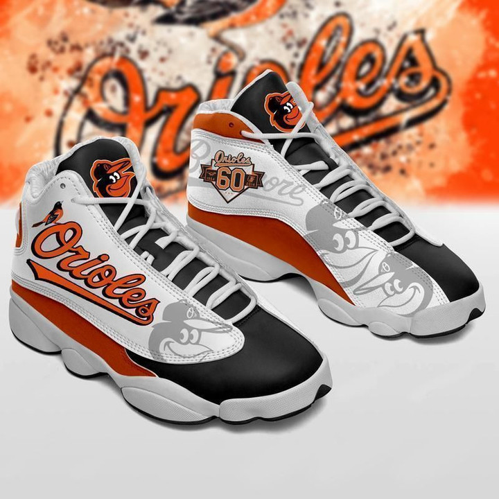 Baltimore Orioles Mlb Football Sneaker Shoes