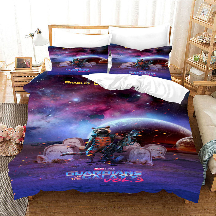 Guardians of the Galaxy #7 Duvet Cover Quilt Cover Pillowcase Bedding Set Bed Linen Home Decor