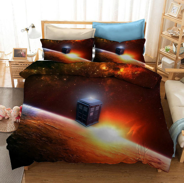 Doctor Who #4 Duvet Cover Quilt Cover Pillowcase Bedding Set Bed Linen Home Bedroom Decor